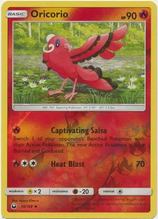 Oricorio 30/168 (SM - Celestial Storm)  - Reverse Holofoil | Good Games Adelaide SA