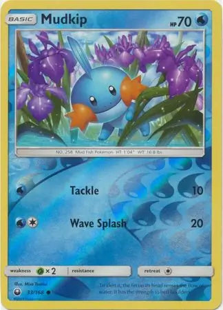 Mudkip 33/168 (SM - Celestial Storm)  - Reverse Holofoil | Good Games Adelaide SA