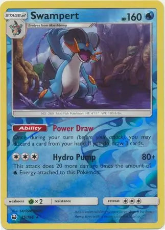 Swampert 35/168 (SM - Celestial Storm)  - Reverse Holofoil | Good Games Adelaide SA