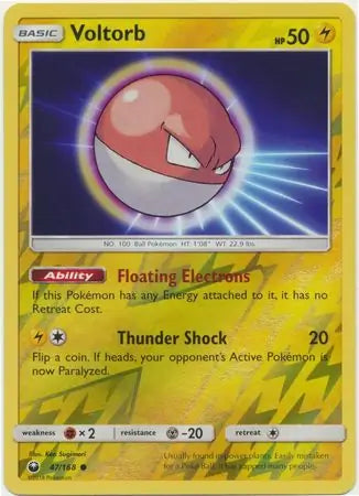 Voltorb 47/168 (SM - Celestial Storm)  - Reverse Holofoil | Good Games Adelaide SA