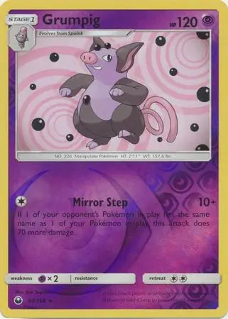 Grumpig 60/168 (SM - Celestial Storm)  - Reverse Holofoil | Good Games Adelaide SA