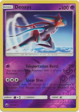 Deoxys 69/168 (SM - Celestial Storm)  - Reverse Holofoil | Good Games Adelaide SA
