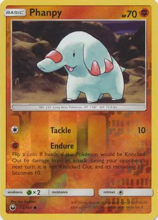 Phanpy 72/168 (SM - Celestial Storm)  - Reverse Holofoil | Good Games Adelaide SA