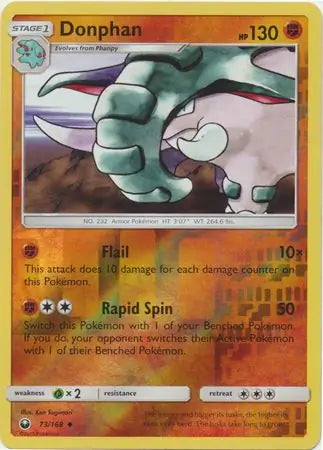 Donphan 73/168 (SM - Celestial Storm)  - Reverse Holofoil | Good Games Adelaide SA