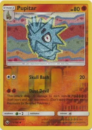Pupitar 75/168 (SM - Celestial Storm)  - Reverse Holofoil | Good Games Adelaide SA