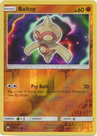 Baltoy 78/168 (SM - Celestial Storm)  - Reverse Holofoil | Good Games Adelaide SA