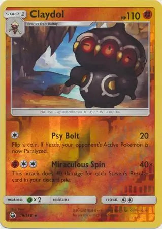 Claydol 79/168 (SM - Celestial Storm)  - Reverse Holofoil | Good Games Adelaide SA