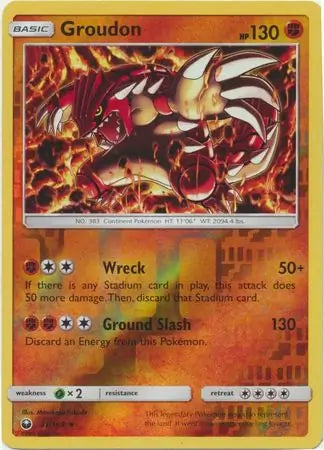 Groudon 81/168 (SM - Celestial Storm)  - Reverse Holofoil | Good Games Adelaide SA