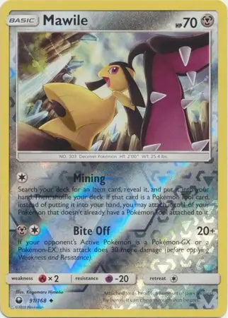 Mawile 91/168 (SM - Celestial Storm)  - Reverse Holofoil | Good Games Adelaide SA