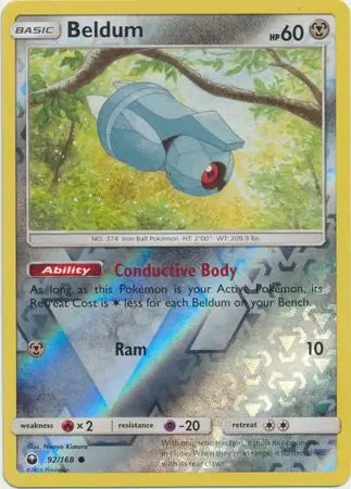 Beldum 92/168 (SM - Celestial Storm)  - Reverse Holofoil | Good Games Adelaide SA