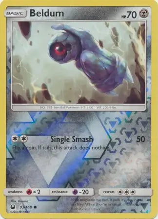 Beldum 93/168 (SM - Celestial Storm)  - Reverse Holofoil | Good Games Adelaide SA