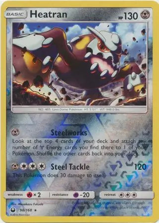 Heatran 98/168 (SM - Celestial Storm)  - Reverse Holofoil | Good Games Adelaide SA