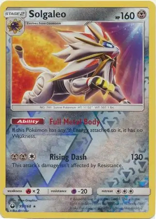 Solgaleo 99/168 (SM - Celestial Storm)  - Reverse Holofoil | Good Games Adelaide SA