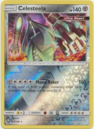 Celesteela 100/168 (SM - Celestial Storm)  - Reverse Holofoil | Good Games Adelaide SA