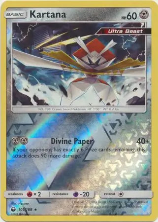 Kartana 101/168 (SM - Celestial Storm)  - Reverse Holofoil | Good Games Adelaide SA