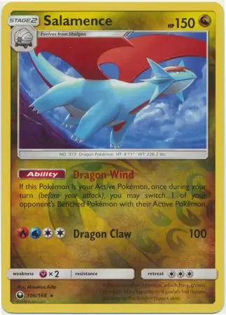 Salamence 106/168 (SM - Celestial Storm)  - Reverse Holofoil | Good Games Adelaide SA