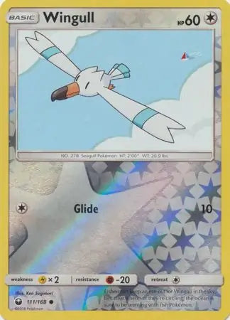Wingull 111/168 (SM - Celestial Storm)  - Reverse Holofoil | Good Games Adelaide SA