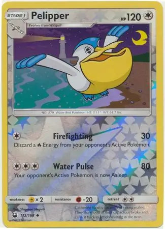 Pelipper 112/168 (SM - Celestial Storm)  - Reverse Holofoil | Good Games Adelaide SA