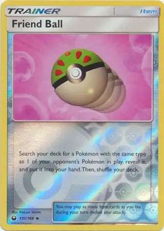 Friend Ball 131/168 (SM - Celestial Storm)  - Reverse Holofoil | Good Games Adelaide SA