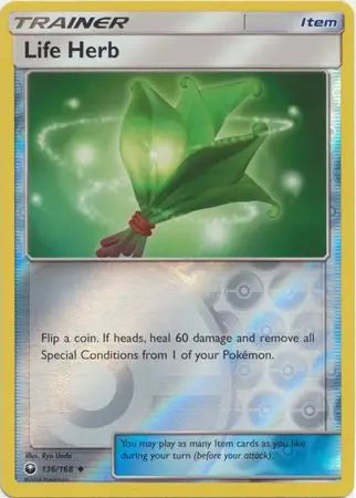 Life Herb 136/168 (SM - Celestial Storm)  - Reverse Holofoil | Good Games Adelaide SA