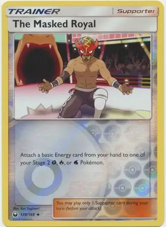 The Masked Royal 139/168 (SM - Celestial Storm)  - Reverse Holofoil | Good Games Adelaide SA