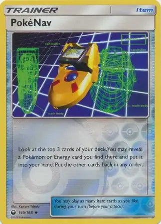 PokeNav 140/168 (SM - Celestial Storm)  - Reverse Holofoil | Good Games Adelaide SA
