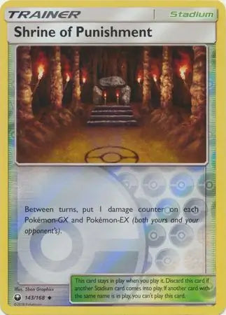 Shrine of Punishment 143/168 (SM - Celestial Storm)  - Reverse Holofoil | Good Games Adelaide SA