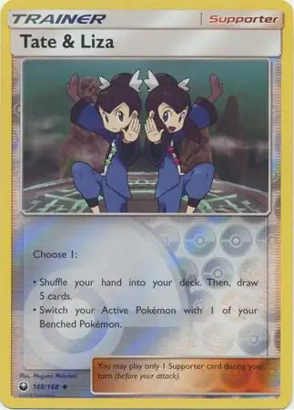 Tate and Liza 148/168 (SM - Celestial Storm)  - Reverse Holofoil | Good Games Adelaide SA