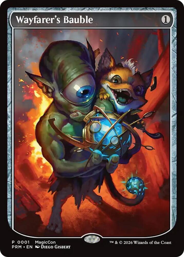 Wayfarers Bauble 1 (MagicFest Cards)  - Foil | Good Games Adelaide SA