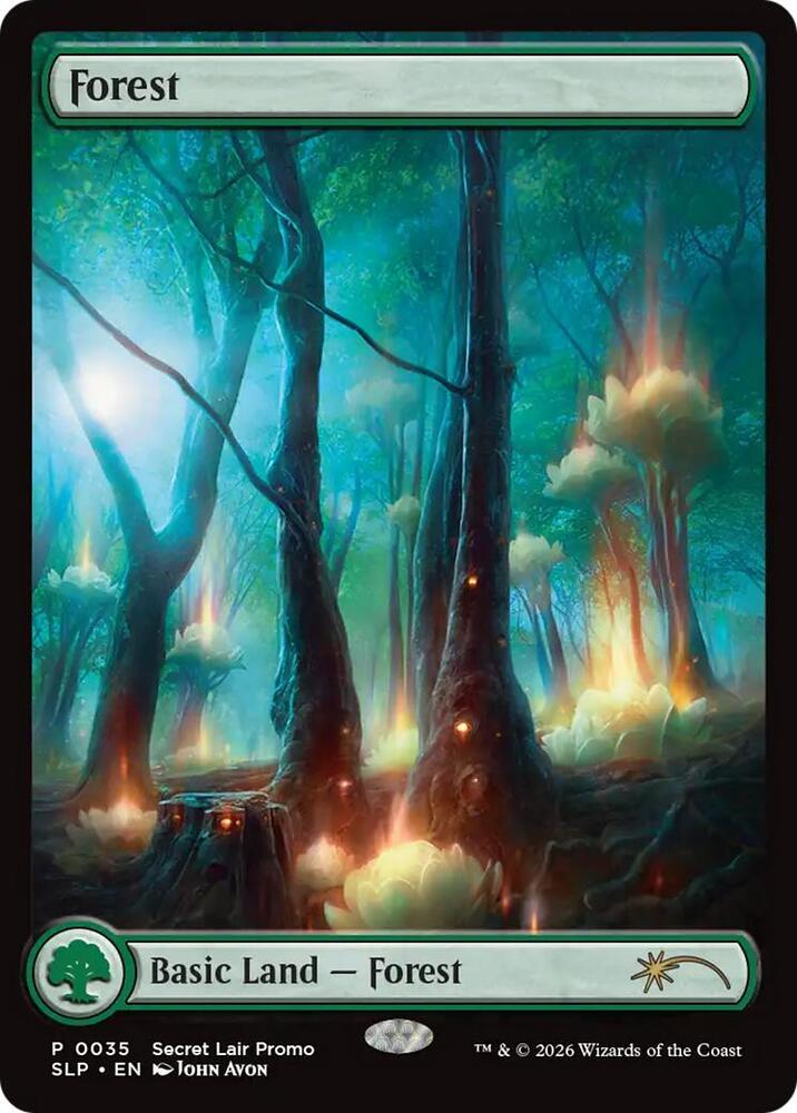 Forest 35 (Secret Lair Showdown)  - Full Art Foil | Good Games Adelaide SA