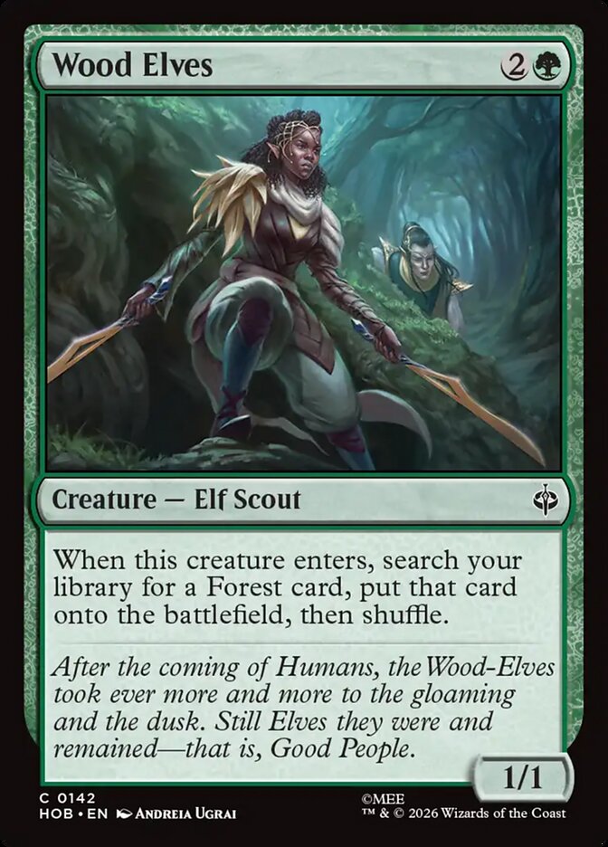 Wood Elves 142 (The Hobbit)  - Foil | Good Games Adelaide SA