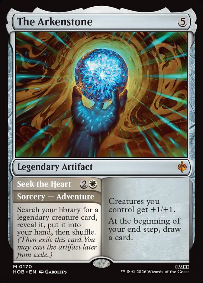 The Arkenstone // Seek the Heart 170 (The Hobbit)  - Foil | Good Games Adelaide SA