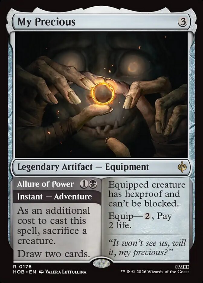 My Precious // Allure of Power 176 (The Hobbit)  - Foil | Good Games Adelaide SA
