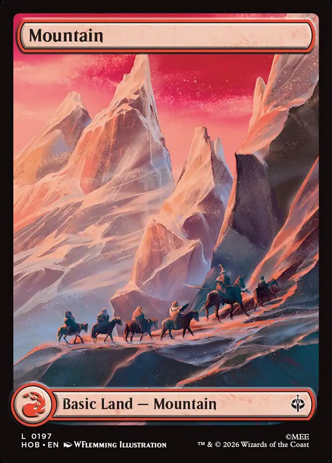 Mountain 197 (The Hobbit)  - Foil | Good Games Adelaide SA