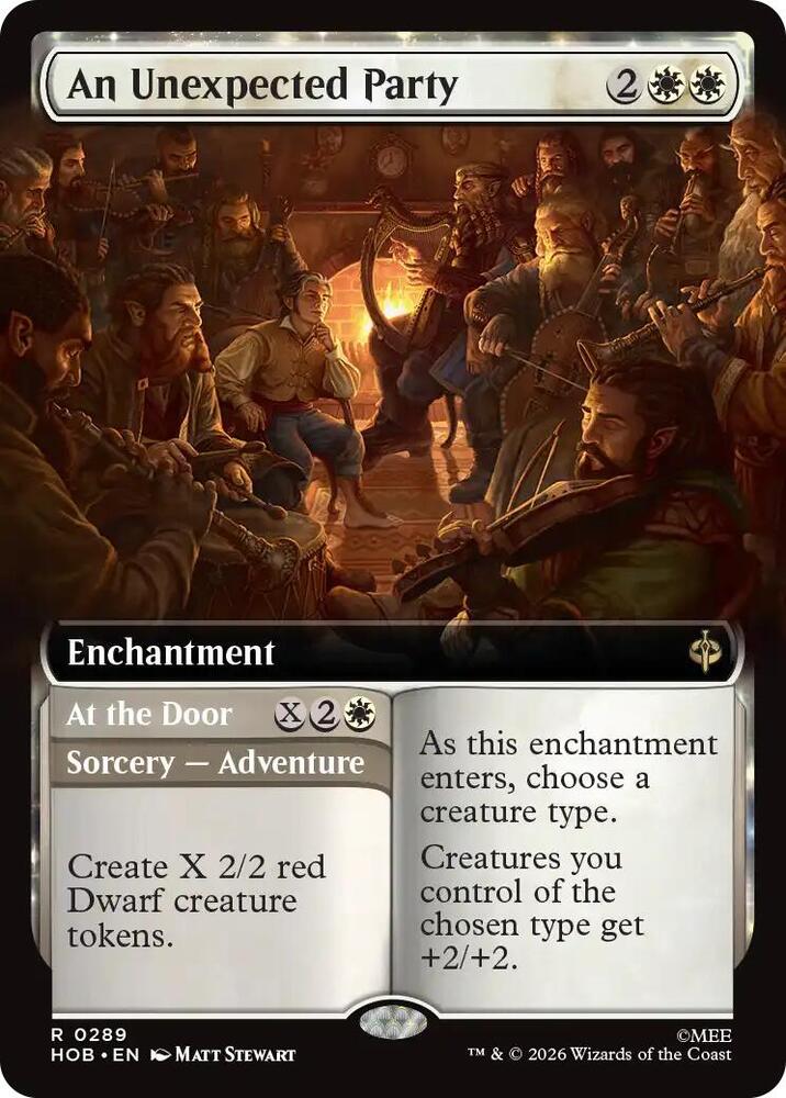 An Unexpected Party Extended Art 289 (The Hobbit)  | Good Games Adelaide SA