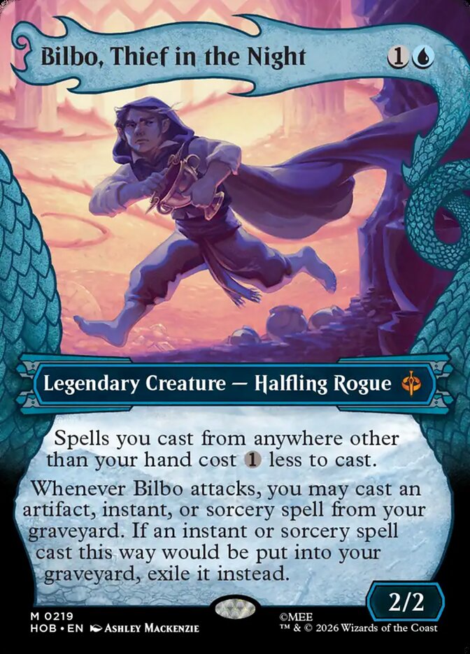 Bilbo, Thief in the Night 219 (The Hobbit)  - Showcase Foil | Good Games Adelaide SA