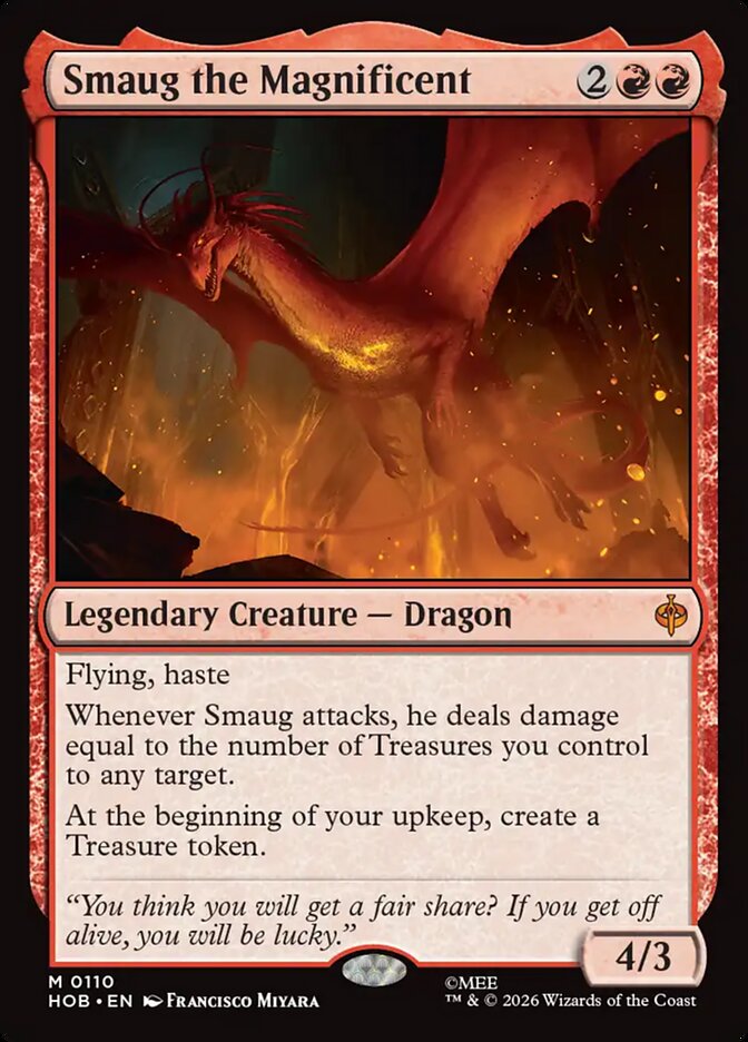 Smaug the Magnificent 110 (The Hobbit)  - Foil | Good Games Adelaide SA