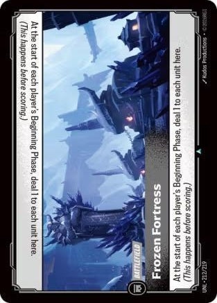 Frozen Fortress 212/219 (Unleashed)  - Foil | Good Games Adelaide SA