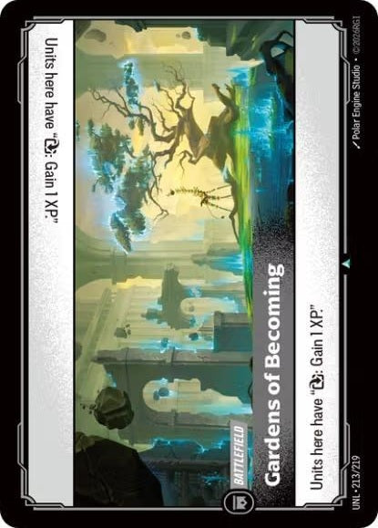 Gardens of Becoming 213/219 (Unleashed)  - Foil | Good Games Adelaide SA