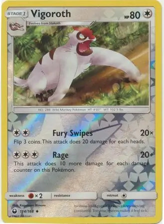Vigoroth 114/168 (SM - Celestial Storm)  - Reverse Holofoil | Good Games Adelaide SA