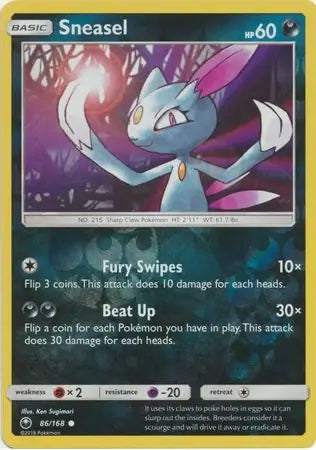 Sneasel 86/168 (SM - Celestial Storm)  - Reverse Holofoil | Good Games Adelaide SA