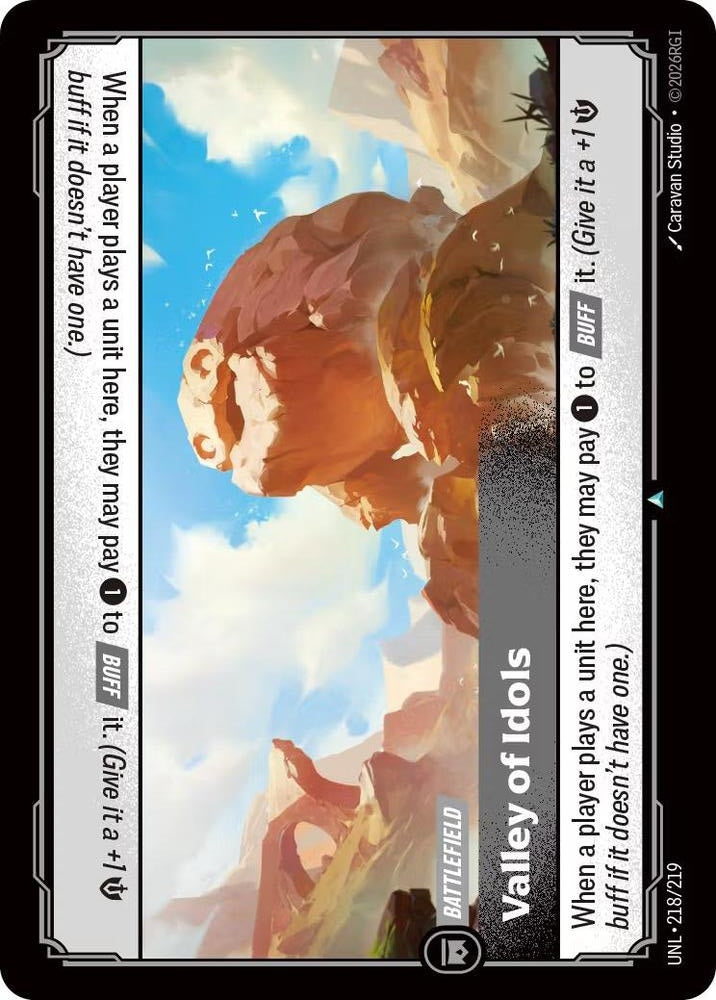 Valley of Idols 218/219 (Unleashed)  - Foil | Good Games Adelaide SA