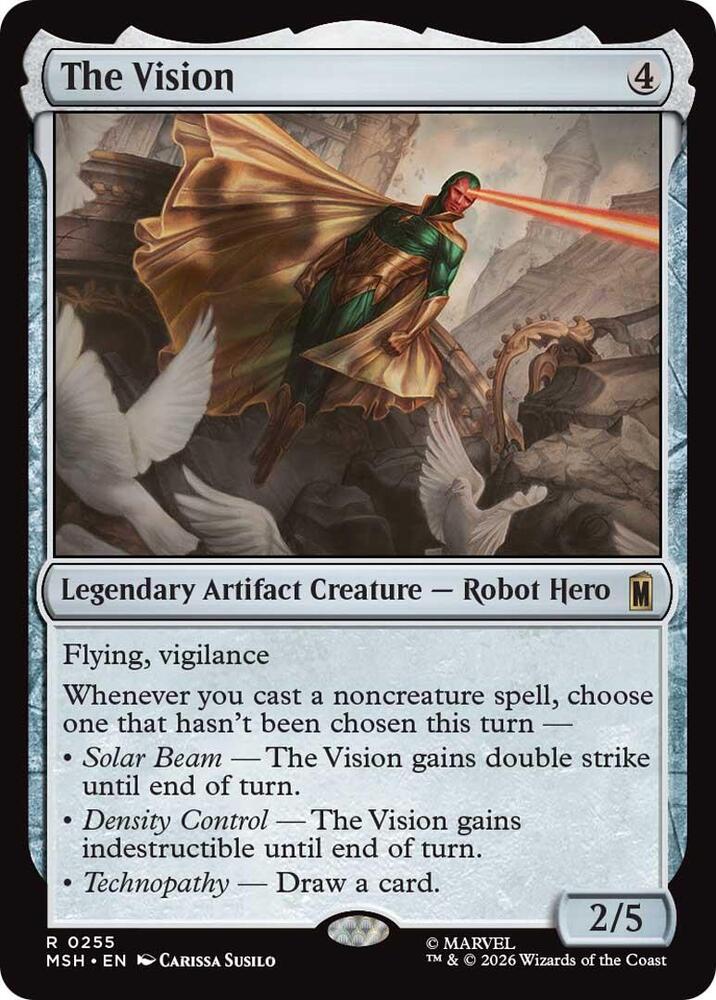 The Vision 255 (Marvel Super Heroes)  - Foil | Good Games Adelaide SA