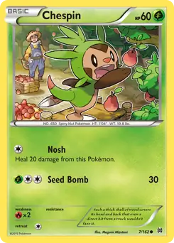 Chespin 7/162 (XY - BREAKthrough)  | Good Games Adelaide SA