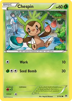 Chespin 8/162 (XY - BREAKthrough)  | Good Games Adelaide SA