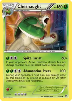 Chesnaught 11/162 (XY - BREAKthrough)  - Holofoil | Good Games Adelaide SA