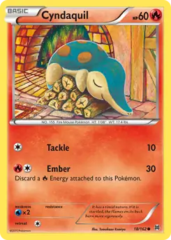 Cyndaquil 18/162 (XY - BREAKthrough)  | Good Games Adelaide SA