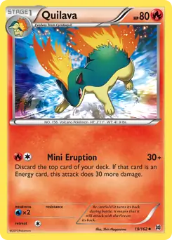 Quilava 19/162 (XY - BREAKthrough)  | Good Games Adelaide SA