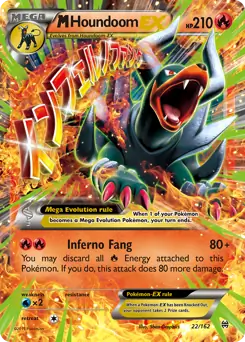 M Houndoom EX 22/162 (XY - BREAKthrough)  - Holofoil | Good Games Adelaide SA