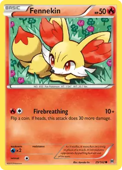 Fennekin 25/162 (XY - BREAKthrough)  | Good Games Adelaide SA